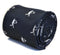 navy tie with tennis player embroidered design
